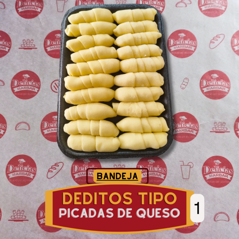 BANDEJA DEDITOS DE QUESO X 20 UNIDADES